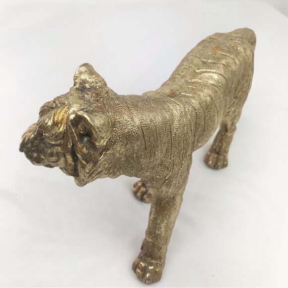 Golden Tiger Metallic Sparkle Resin Decor - Picture 10 of 16